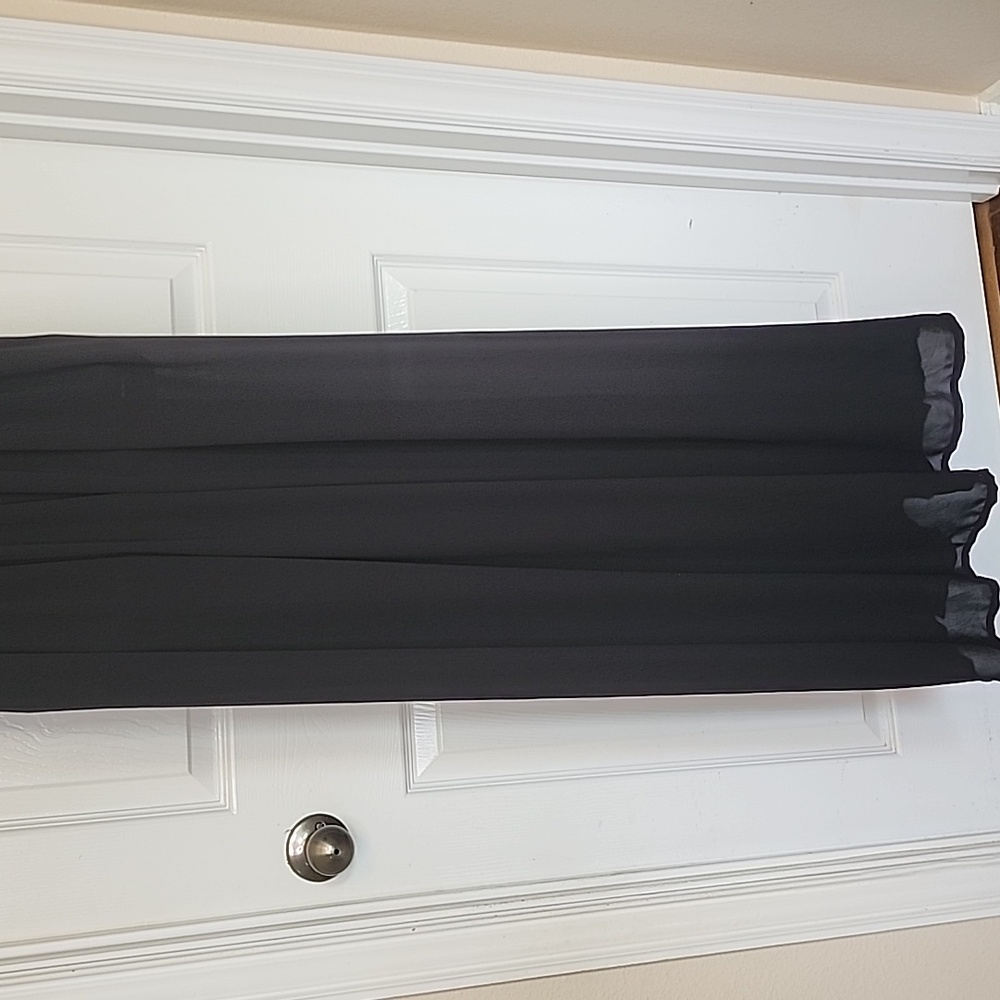 Hera Collection Sleevless Black Maxi Dress Size Medium - Picture 7 of 14